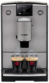 CafeRomatica 695 | NICR 695 | Matt black / Chrome *** INCLUSIEF AANBIEDING DEAL Cleanbox - NICB 301 | + Waterfilter - NIRF 700***